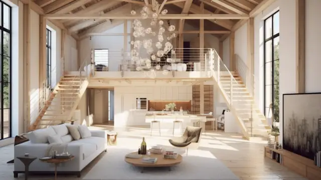 Dom z antresolą w salonie: projekty i inspiracje dla Twojego nowego domu