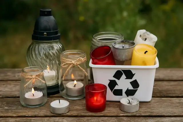 Znicze: Gdzie wyrzucić? Szkło, wosk, LED jasne zasady