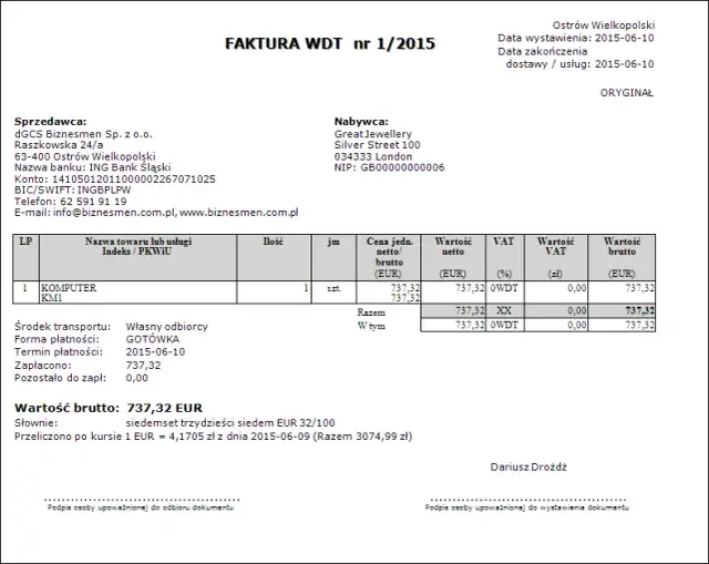 Faktura w Euro: Jak wystawić? Praktyczny poradnik krok po kroku