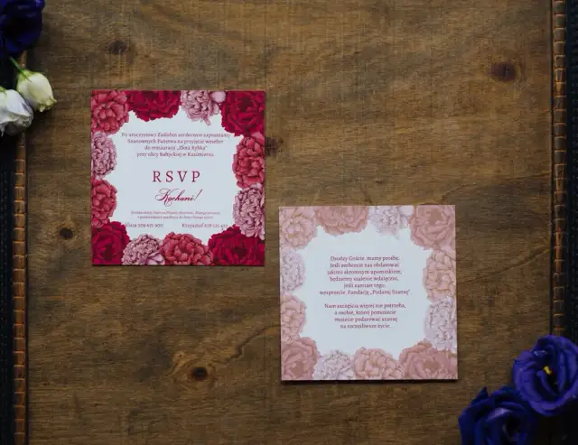 Kiedy wręczyć zaproszenia ślubne? Terminy, etykieta, RSVP.