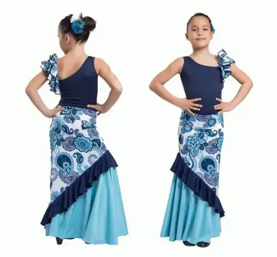 Faldas flamencas en Decathlon: opciones ideales para niñas y principiantes