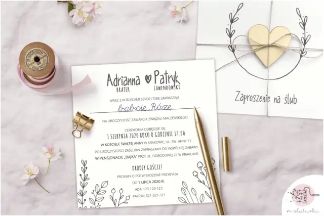 Jak zaprosić rodziców na ślub? Etykieta, teksty, pomysły poradnik