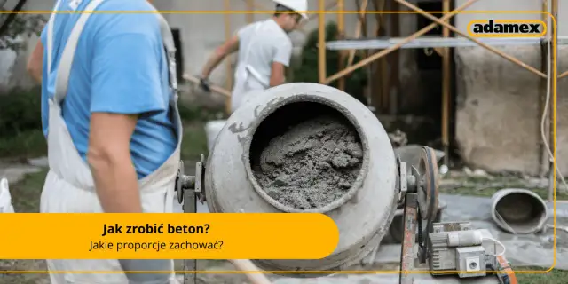 Jak zrobić beton C12/15 (B15)? Proporcje i mieszanie w betoniarce
