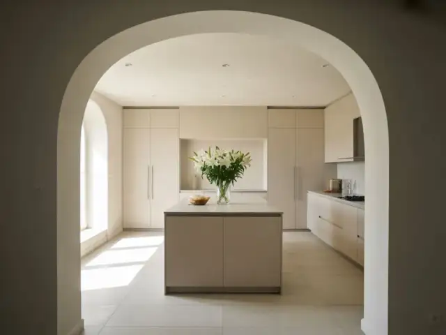 7 kreatywnych alternatyw dla drzwi do kuchni - otwórz przestrzeń