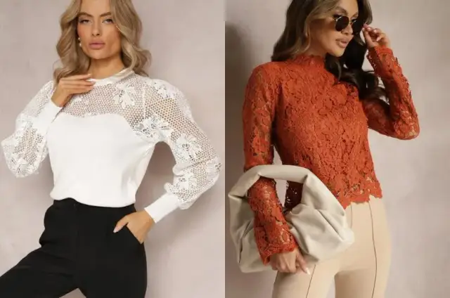 Co ubrać do koronkowej bluzki, aby wyglądać stylowo i modnie