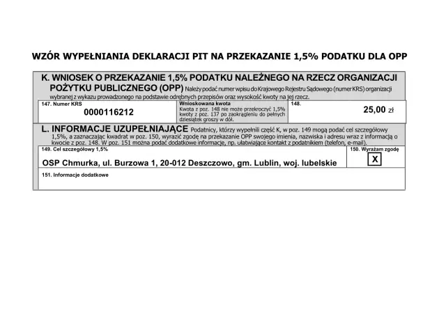 Jak przekazać 1% na OSP i wspierać lokalną społeczność bez kosztów