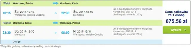 Ile kosztuje lot do Kenii? Sprawdź ceny i uniknij wysokich wydatków