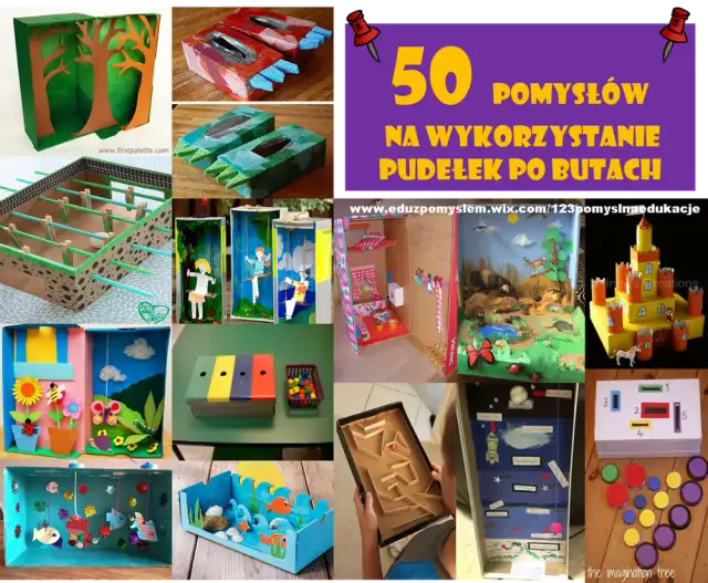 Co można zrobić z pudełka po butach? 10 kreatywnych pomysłów na DIY