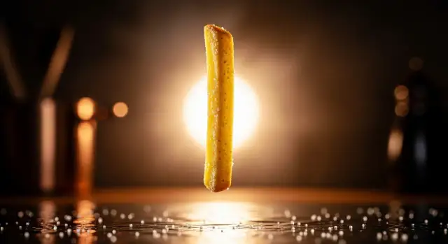 Na której stronie folii aluminiowej piec frytki, by uniknąć przywierania?