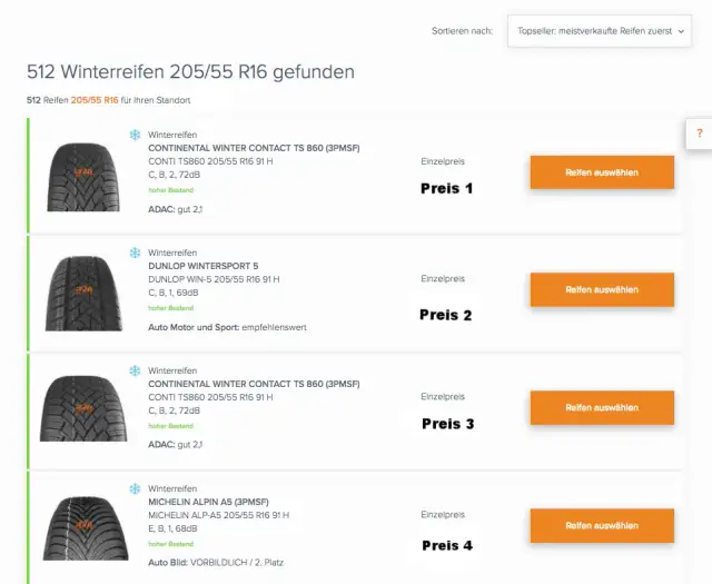 Reifen online kaufen: Die besten Preise und Angebote im Vergleich