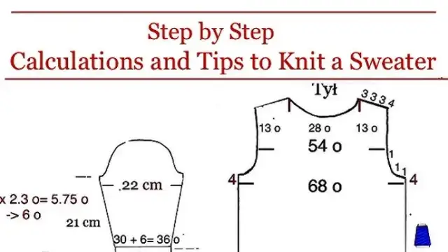 Ile oczek na sweter? Proste sposoby na idealne obliczenia