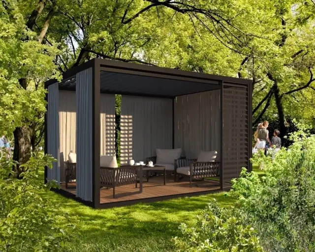 Pergola na taras DIY: Budowa krok po kroku. Poradnik 2024