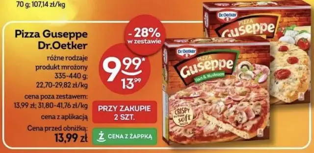 Pizza Guseppe: Ile kosztuje i jak znaleźć najlepsze promocje?
