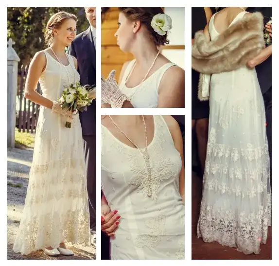 Suknia ślubna retro lata 20 - odkryj wyjątkowy styl na swój ślub