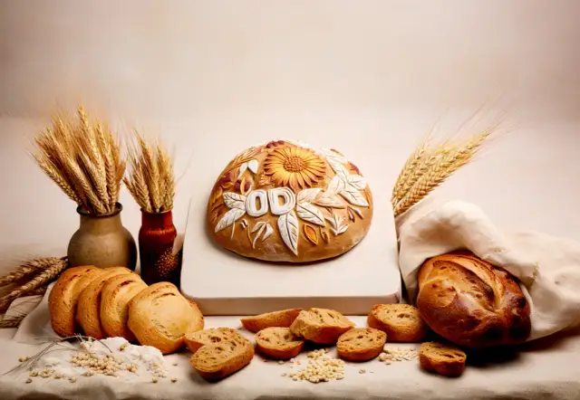 Chleb styropian: Dekoracyjna ozdoba na uroczystości religijne