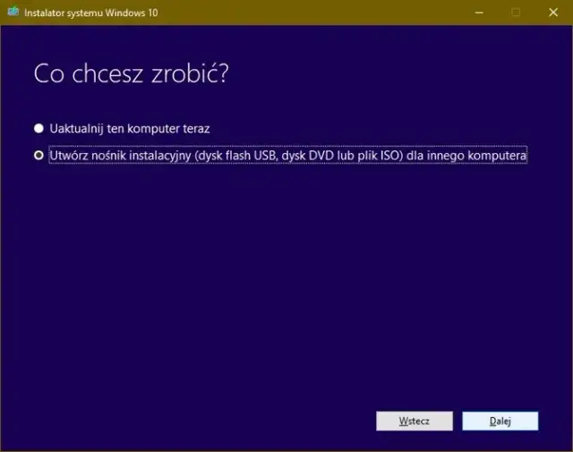 Jak zainstalować Windows 10 z USB - krok po kroku bez problemów