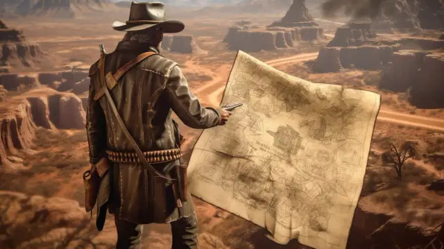 Red Dead Redemption 2 legendarne zwierzęta - Mapa RDR2