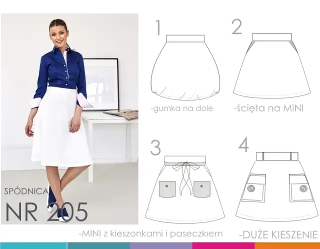 Jak uszyć spódnicę trapezową – prosty poradnik dla początkujących krawcowych