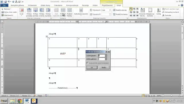 Jak rozdzielić tabelę w Wordzie i uniknąć frustracji z formatowaniem