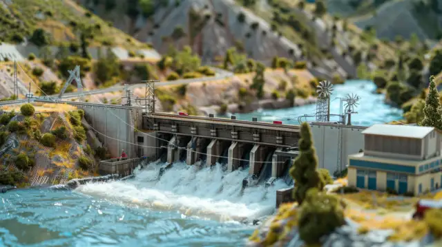 Makieta elektrowni wodnej – Budowa, projekt i przykłady makiet