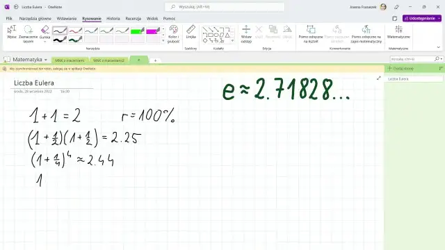 Liczba e w matematyce: jej znaczenie, właściwości i zastosowania