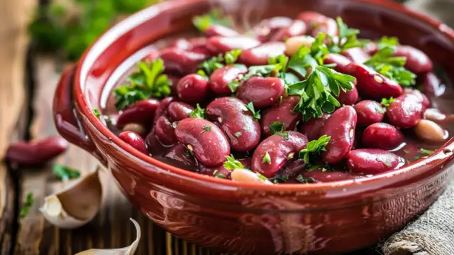 Pieczona fasola: Łatwy przepis na fasolkę pieczoną z ziołami i czosnkiem