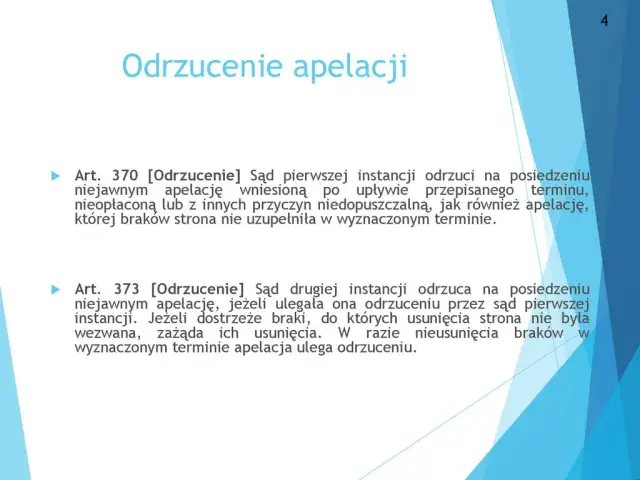 Co zrobić po odrzuceniu apelacji? Sprawdź swoje opcje prawne