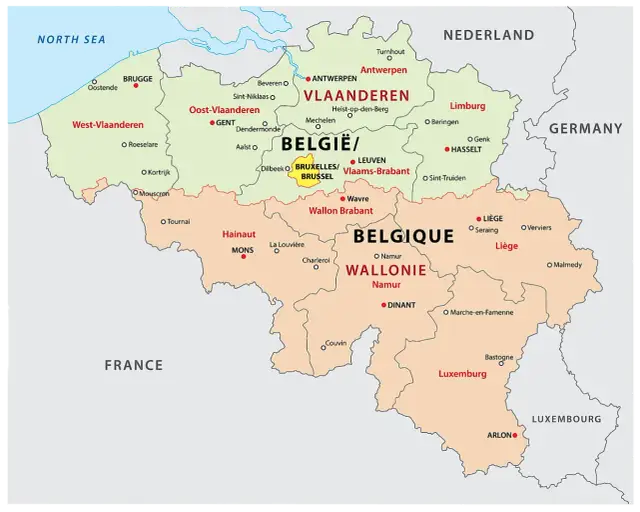 Gdzie dokładnie leży Belgia? Położenie, sąsiedzi i geografia w pigułce