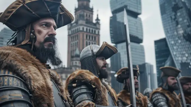 Serial komediowy Netfliksa: Recenzja 1670 - robi bekę z polskiej historii.