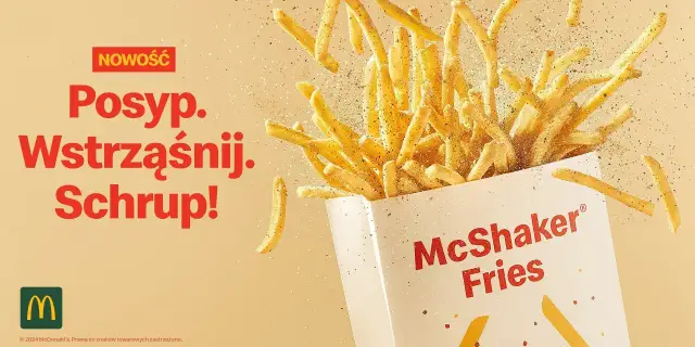 Zakręcone frytki McDonald's od kiedy? Sprawdź, kiedy wróciły do menu