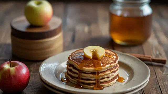 Placki z płatków owsianych i jabłek - słodka i zdrowa przekąska