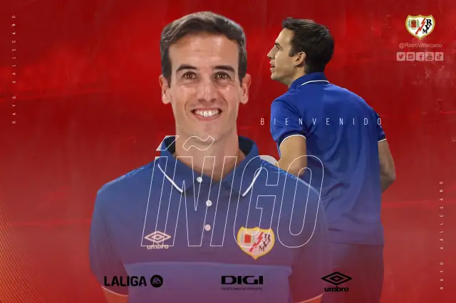 Íñigo Pérez, el nuevo entrenador del Rayo Vallecano y su historia