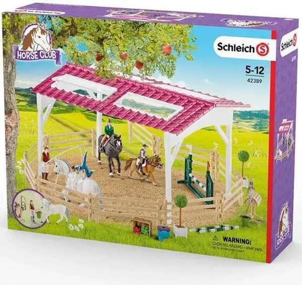 Schleich szkółka jeździecka - idealny zestaw do zabawy dla dzieci