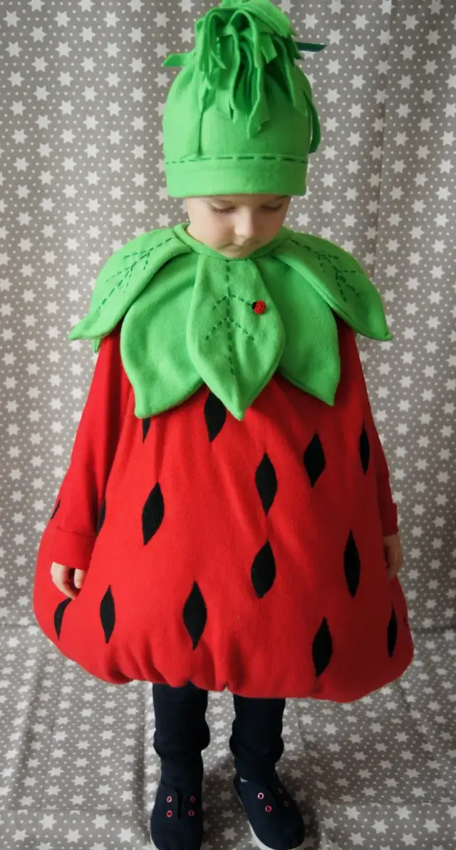 Jak łatwo zrobić strój truskawki krok po kroku – poradnik DIY dla każdego