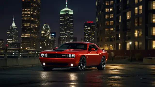Challenger Auto: Potężny Muscle Car z Imponującymi Osiągami