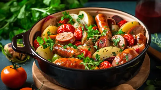 Dania i przepisy z kiełbasą - pomysły na potrawy z kiełbasą