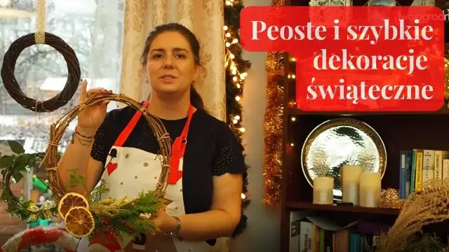 Z czego można zrobić ozdoby świąteczne? Pomysły na łatwe dekoracje