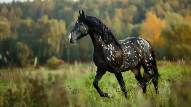 Szpakowaty koń: Wyjątkowe umaszczenie. Opis, rasy, ciekawostki o koniach