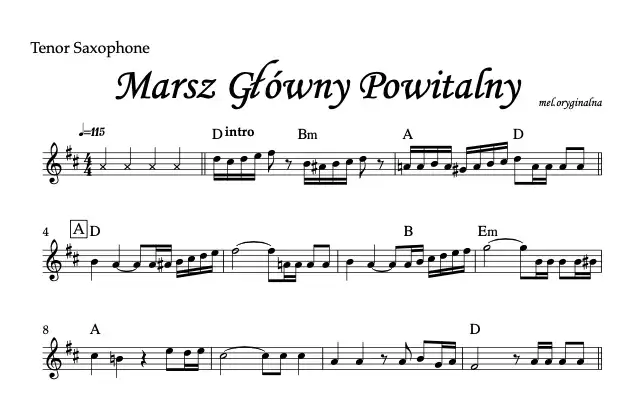Jak wygląda marsz weselny powitalny na saksofonie - kompletne wskazówki