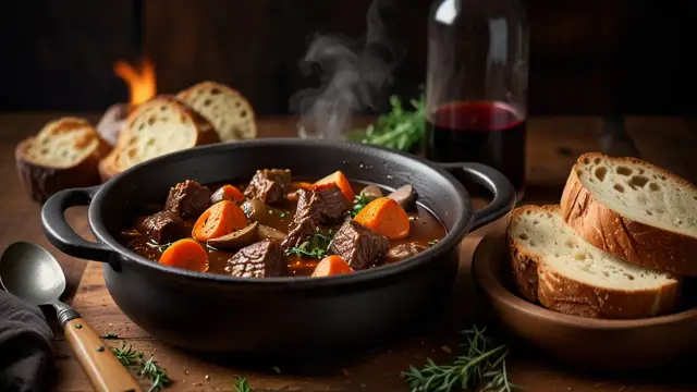 Wołowina po burgundzku: Pyszny przepis na klasyczną wołowinę