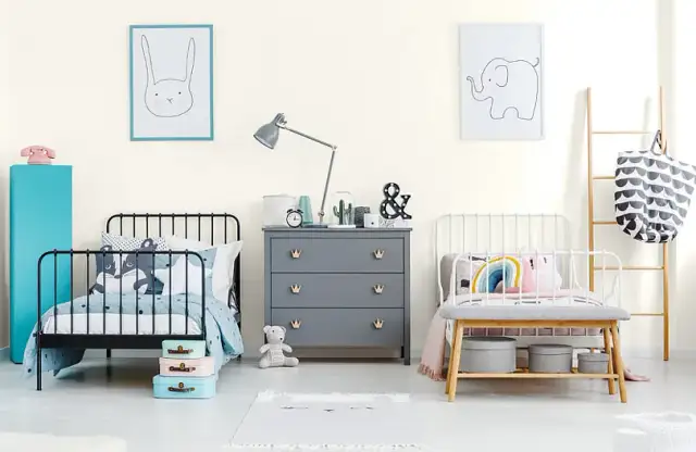 Jaki kolor ścian do pokoju chłopca i dziewczynki, aby uniknąć chaosu?