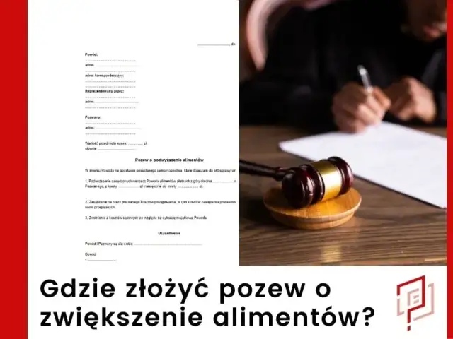 Koszty pozwu o podwyższenie alimentów - ile zapłacisz za pomoc?