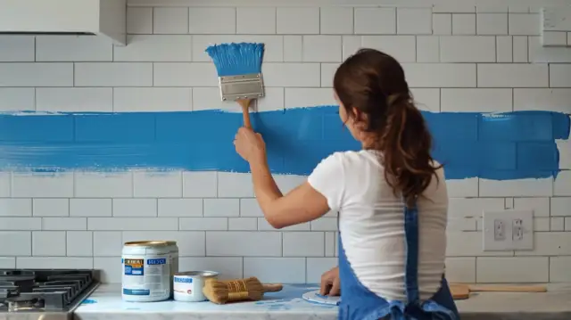 Farba do malowania płytek w kuchni: Odśwież kuchenne ściany
