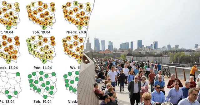 Jaka będzie pogoda na wielkanoc? Ciepłe dni czy deszczowe niespodzianki?