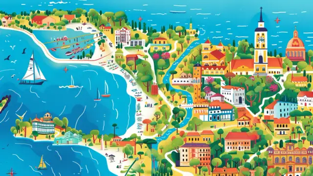 Mapa Kołobrzegu: najlepsze miejsca w nadmorskim kurorcie