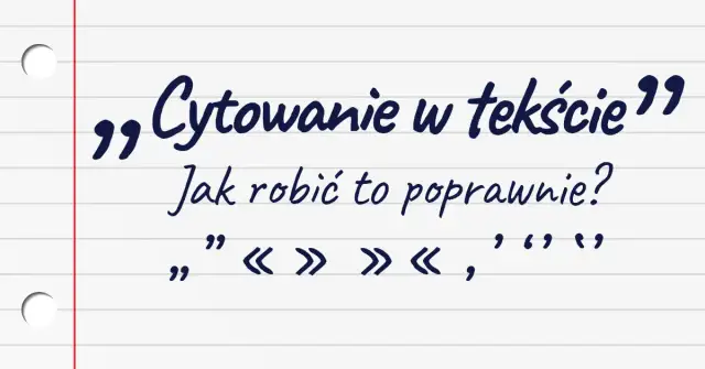 Jak cytować cytat z książki: Zasady i techniki cytowania