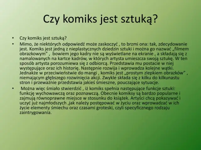 Komiks to literatura? Rewolucyjna prawda o artystycznej wartości komiksów