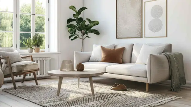 Aranżacja salonu 30m2: 8 inspiracji na jasne wnętrze