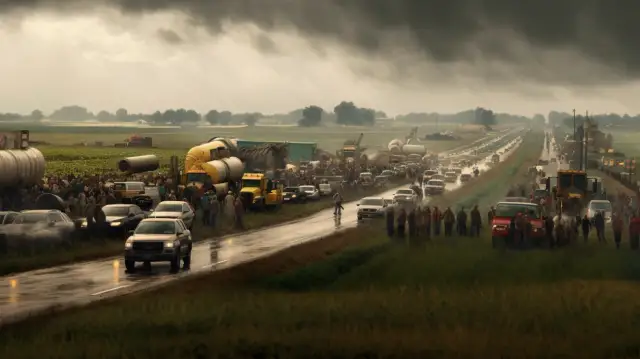 Masowe protesty rolników spowodowały komplikacje na drogach w Polsce. Furia przeciwko Zielonemu Ładowi rośnie w Europie.