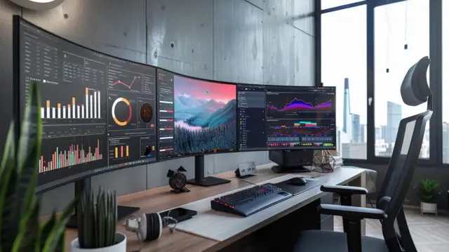 Monitor 55 cali: Kiedy tak duży ekran jest naprawdę potrzebny? Analiza